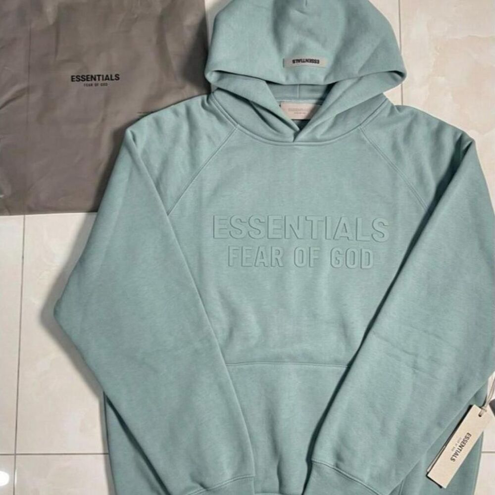 Fear-of-god Men's Green Hoodie
